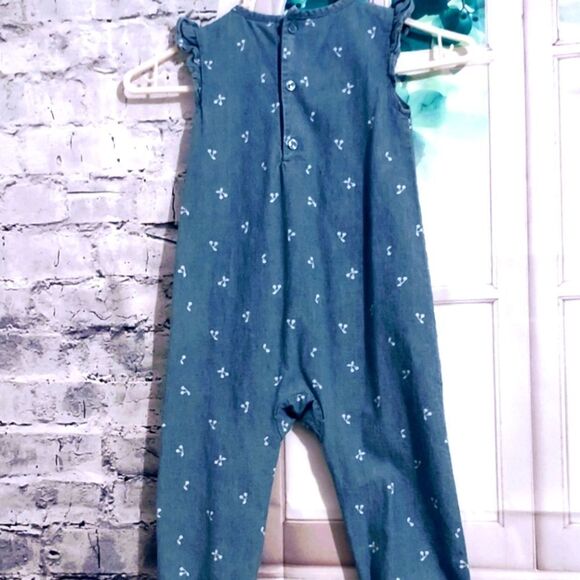 CARTER'S KIDS COTTON SNAP CROTCH JUMPER (HAS SMALL HOLE) - Picture 2 of 11